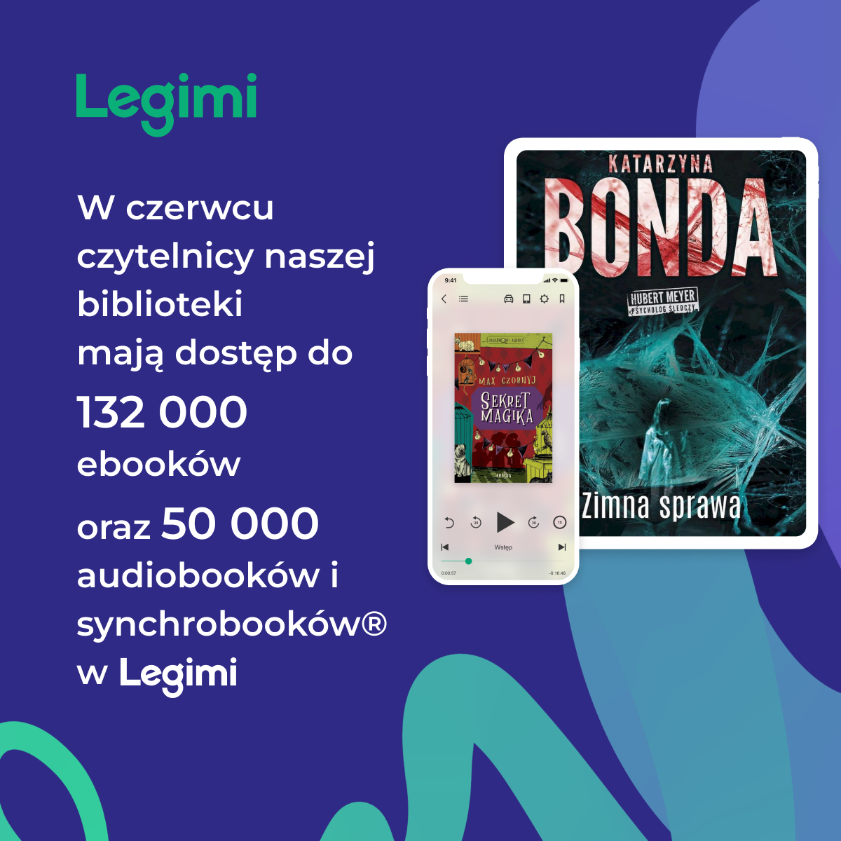 Ostatni miesiąc darmowych kodów do Legimi!