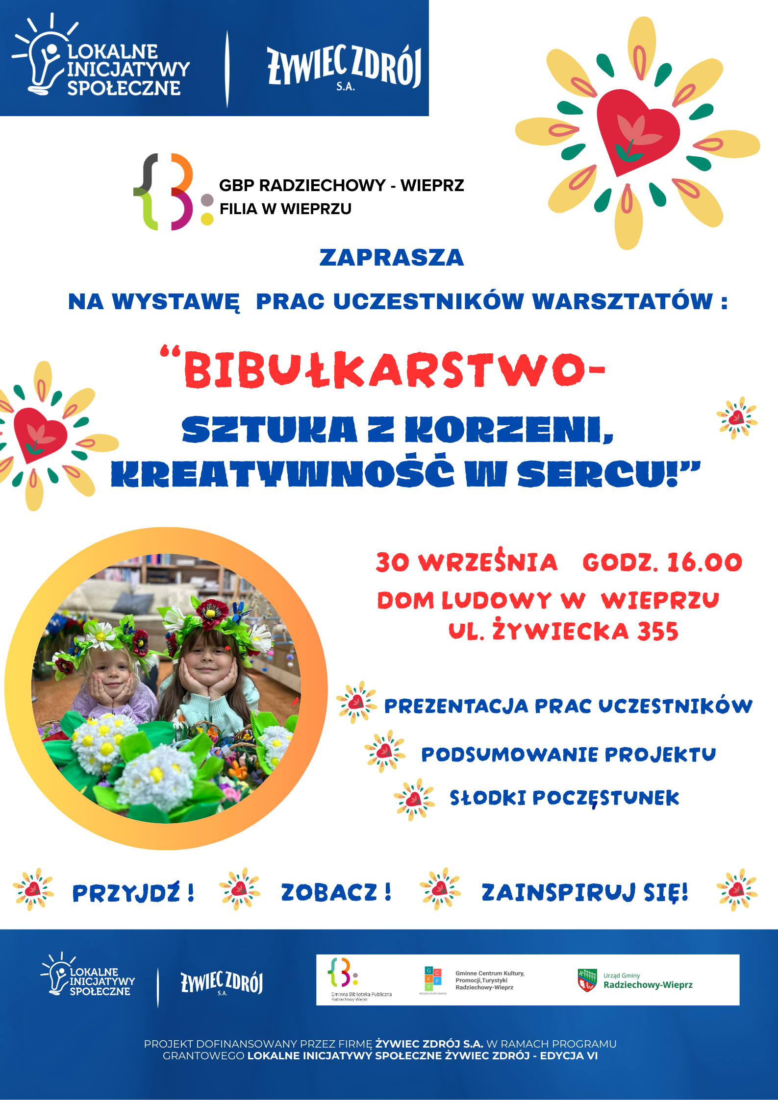 Wystawa prac bibułkarskich