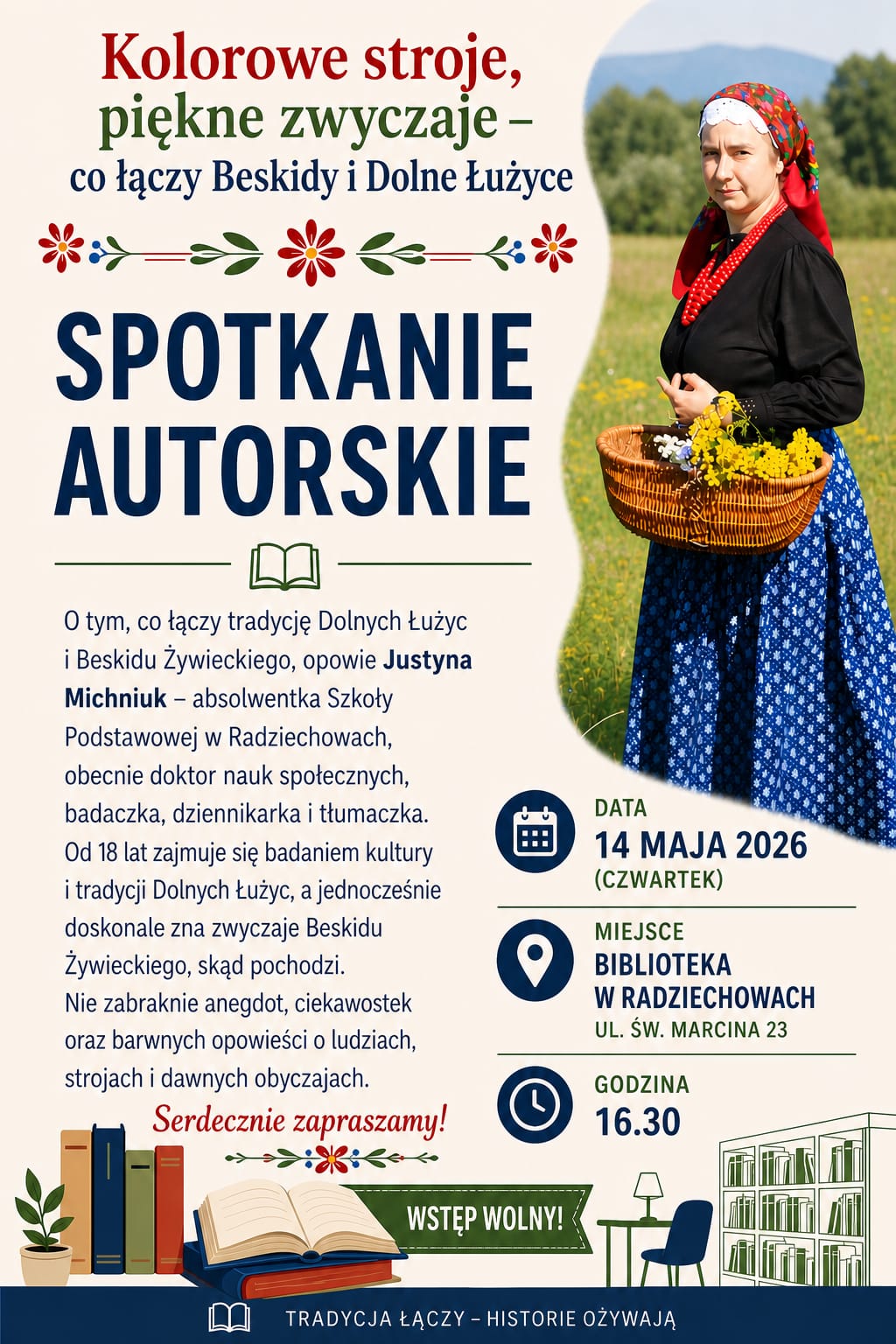 Spotkanie autorskie w bibliotece!